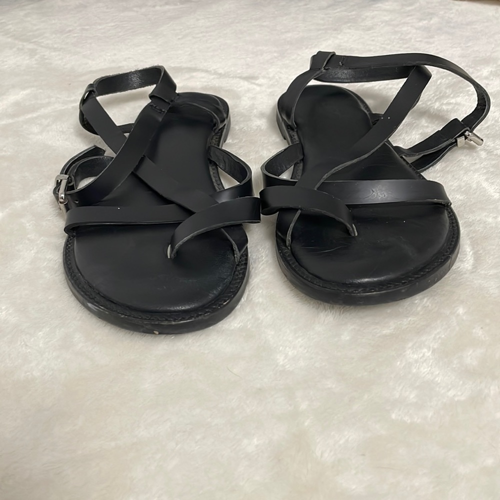 Black sandals